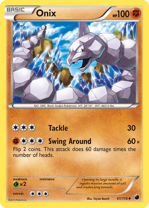 Onix (61/116) [Black & White: Plasma Freeze] - for just $0.25! 