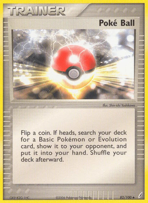 Poke Ball (82/100) [EX: Crystal Guardians] - for just $0.20! 