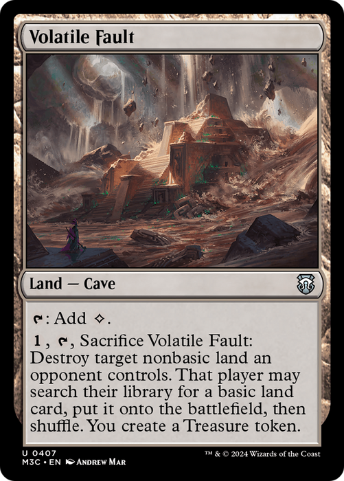 Volatile Fault (M3C-407) - Modern Horizons 3 Commander - for just $0.08! 
