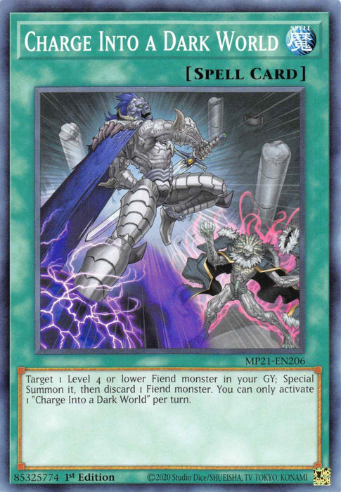 Charge Into a Dark World [MP21-EN206] Common - for just $0.10! 