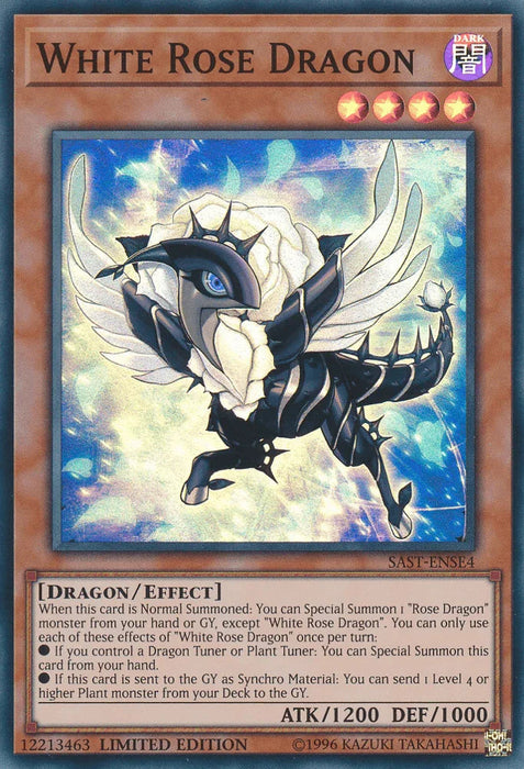 White Rose Dragon [SAST-ENSE4] Super Rare - for just $0.20! 