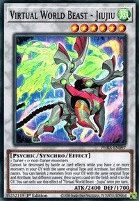 Virtual World Beast - Jiujiu [PHRA-EN097] Super Rare - for just $0.10! 