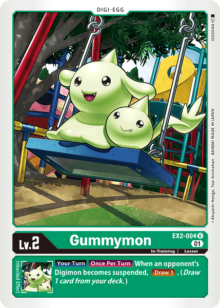 Gummymon [EX2-004] [Digital Hazard] - Just $0.09! Shop now at Retro Gaming of Denver