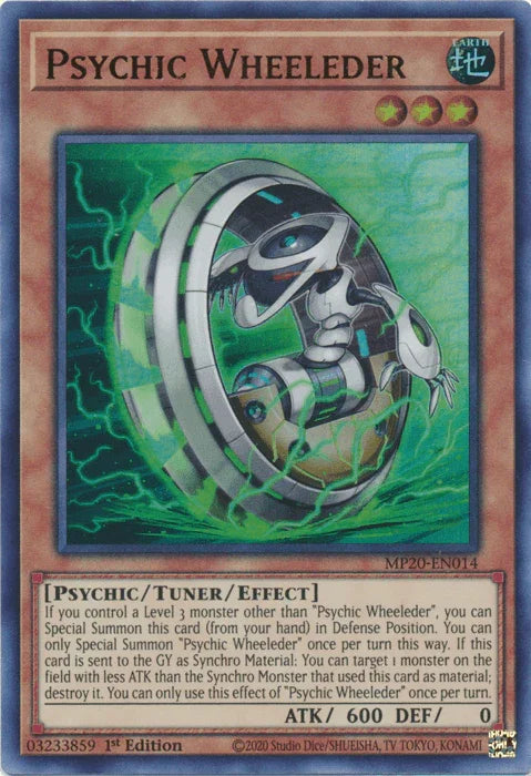 Psychic Wheeleder [MP20-EN014] Ultra Rare - for just $0.20! 