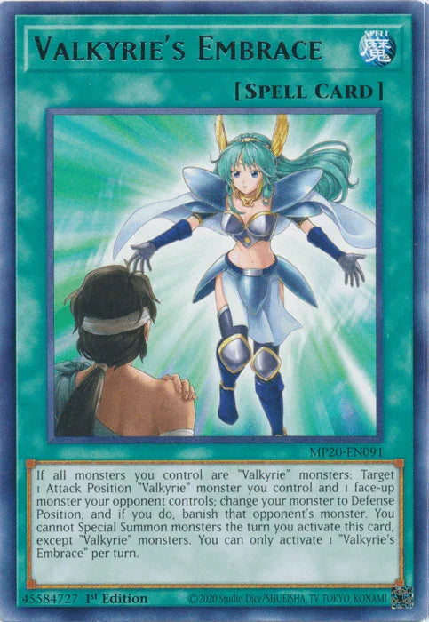 Valkyrie's Embrace [MP20-EN091] Rare - for just $0.10! 