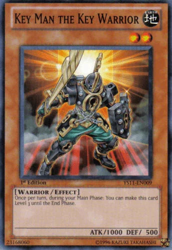 Key Man the Key Warrior [YS11-EN009] Common - for just $0.20! 