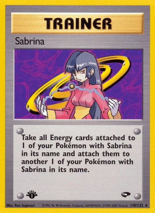 Sabrina (110/132) [Gym Challenge 1st Edition] - for just $3.80! 