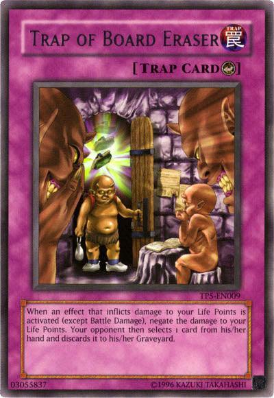 Trap of Board Eraser [TP5-EN009] Rare - for just $0.30! 