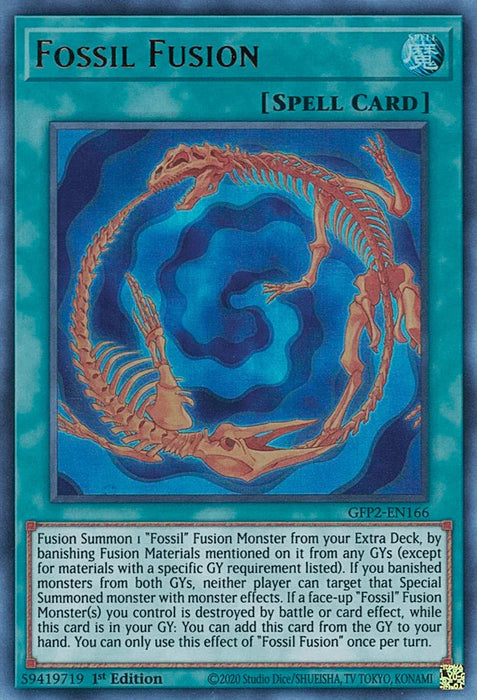 Fossil Fusion [GFP2-EN166] Ultra Rare - for just $0.10! 