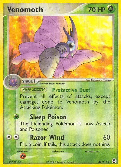 Venomoth (49/112) [EX: FireRed & LeafGreen] - for just $0.35! 