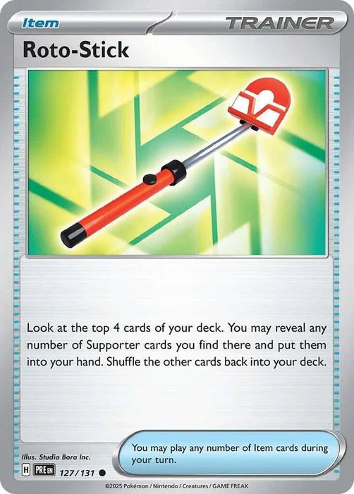 Roto-Stick (127/131) [Scarlet & Violet: Prismatic Evolutions] - for just $0.10! 