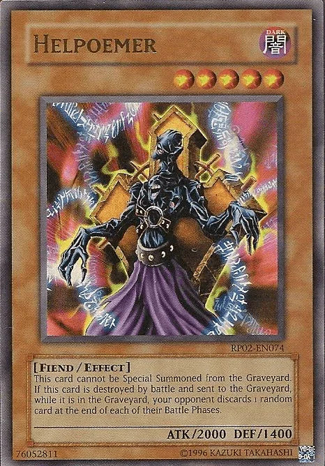 Helpoemer [RP02-EN074] Ultra Rare - for just $1.40! 