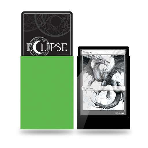 Ultra PRO: Standard 100ct Sleeves - Eclipse Gloss (Lime Green) - Just $0! Shop now at Retro Gaming of Denver