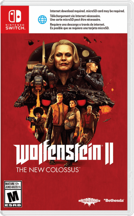 Wolfenstein II: The New Colossus – Nintendo Switch (NS) - for just $37.99! 