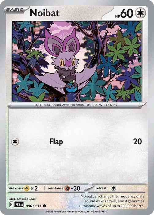 Noibat (090/131) [Scarlet & Violet: Prismatic Evolutions] - for just $0.10! 