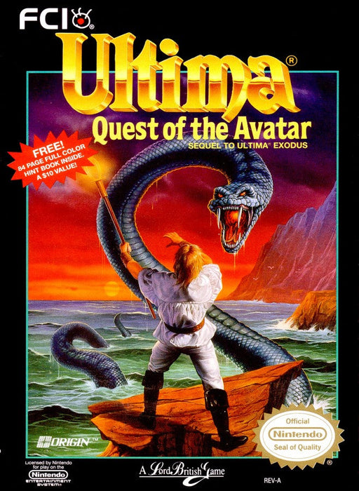 Ultima: Quest of the Avatar – Nintendo Entertainment System (NES) - for just $30.99! 