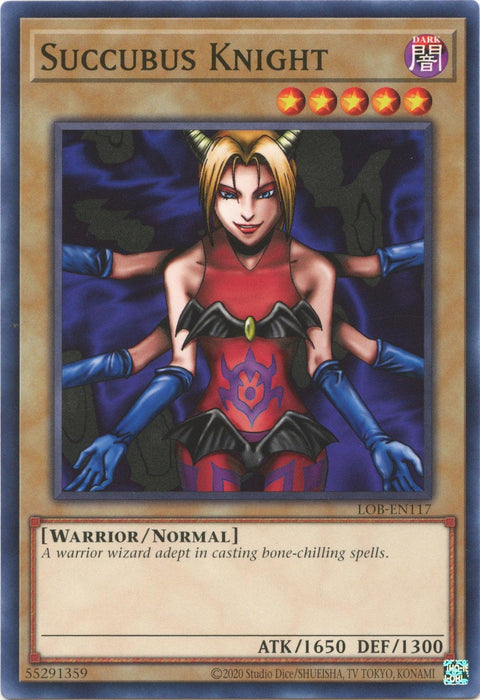 Succubus Knight (25th Anniversary) [LOB-EN117] Common - for just $0.10! 