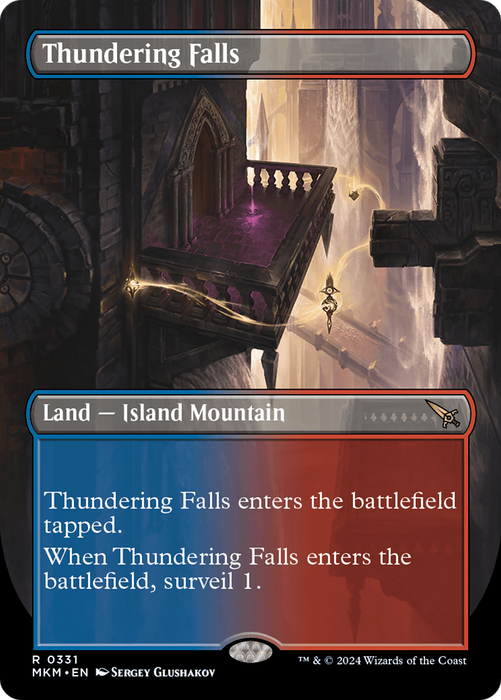 Thundering Falls (MKM-331) - Murders at Karlov Manor (Borderless) - for just $5.75! 