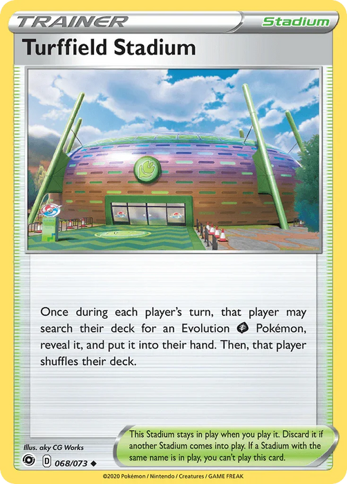 Turffield Stadium (068/073) [Sword & Shield: Champion's Path] - for just $0.10! 