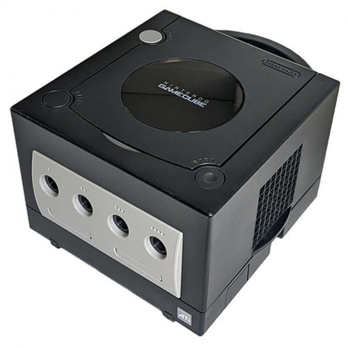 Nintendo GameCube Console System (GC) Black with Third-Party Controller – Scratch & Scuff Condition - for just $134.99! 