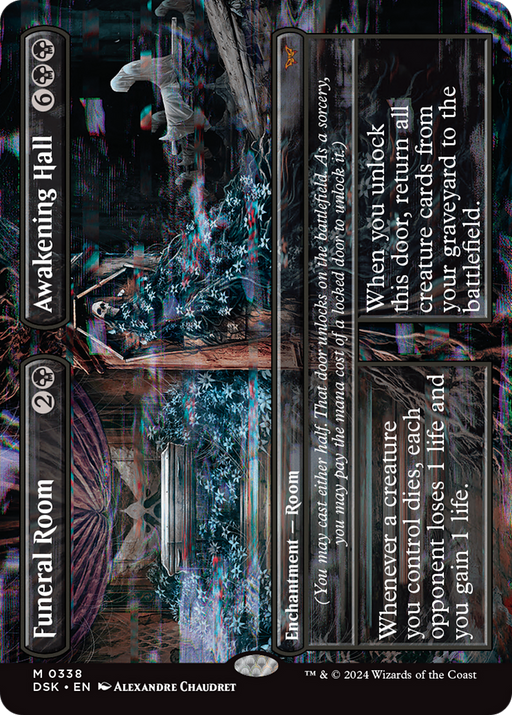 Funeral Room // Awakening Hall (DSK-338) - Duskmourn: House of Horror (Borderless) - for just $2.24! 