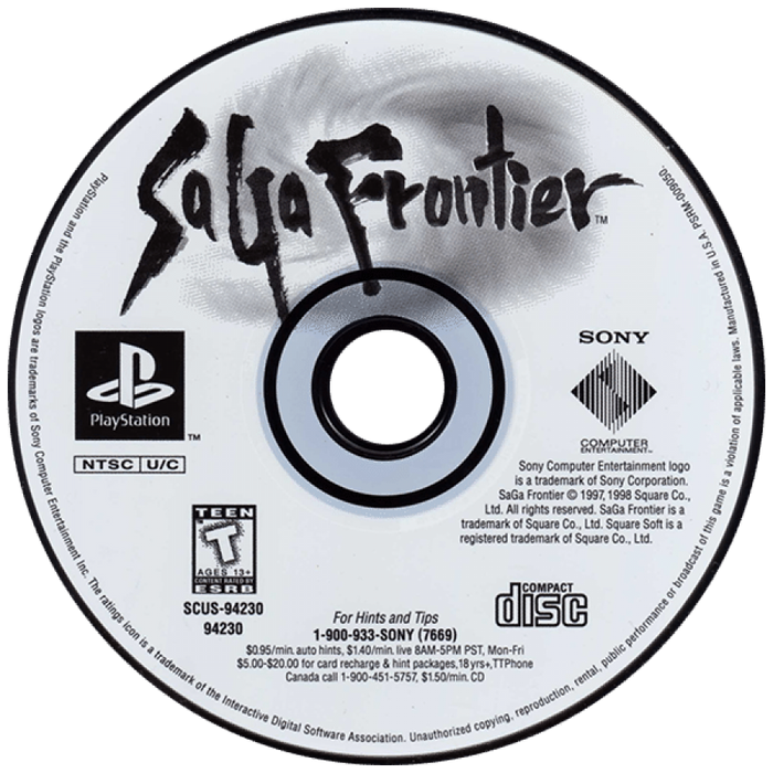 Saga Frontier – PlayStation 1 (PS1) - for just $24.99! 