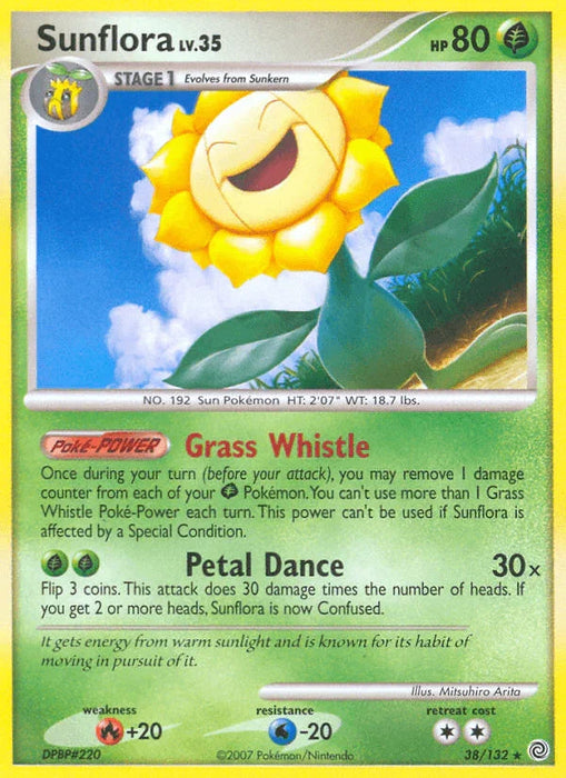 Sunflora (38/132) [Diamond & Pearl: Secret Wonders] - for just $0.40! 