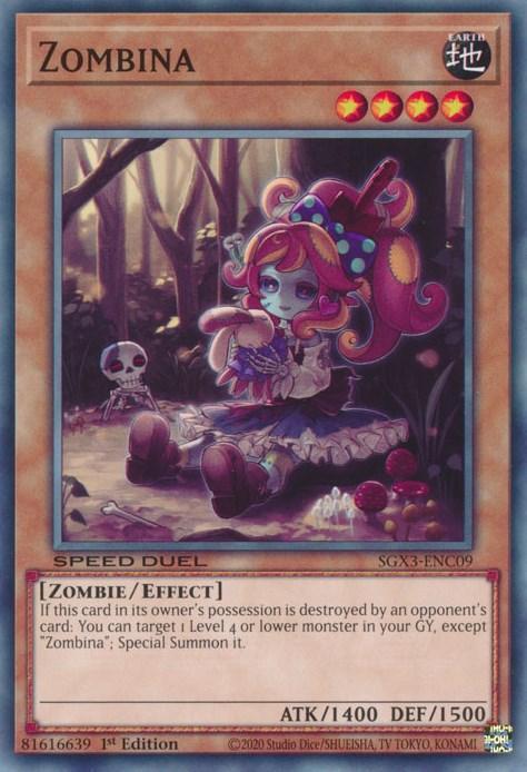 Zombina [SGX3-ENC09] Common - for just $0.10! 