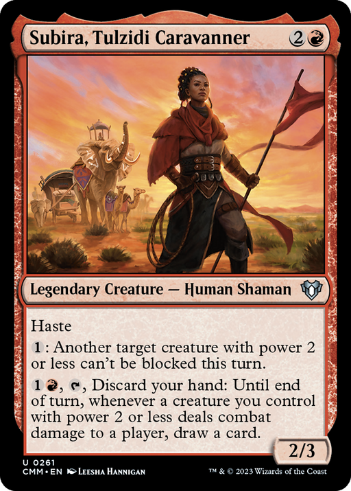 Subira, Tulzidi Caravanner (CMM-261) - Commander Masters - for just $0.05! 