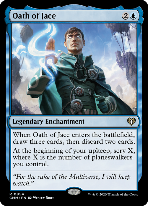 Oath of Jace (CMM-854) - Commander Masters - for just $0.08! 