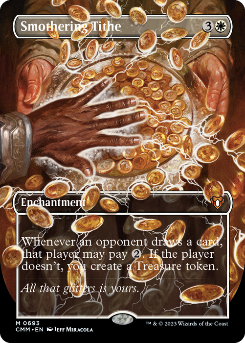 Smothering Tithe (CMM-693) - Commander Masters (Borderless) - for just $20.72! 