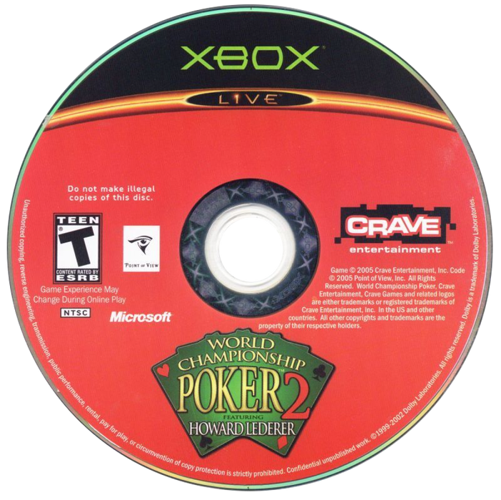 World Championship Poker 2 – Xbox (XBOX) - for just $3.99! 