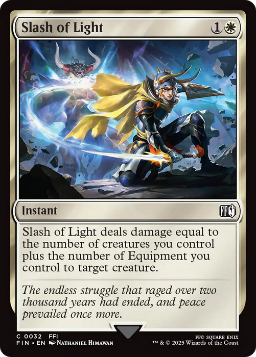 Slash of Light (FIN-032) - FINAL FANTASY - for just $0.05! 