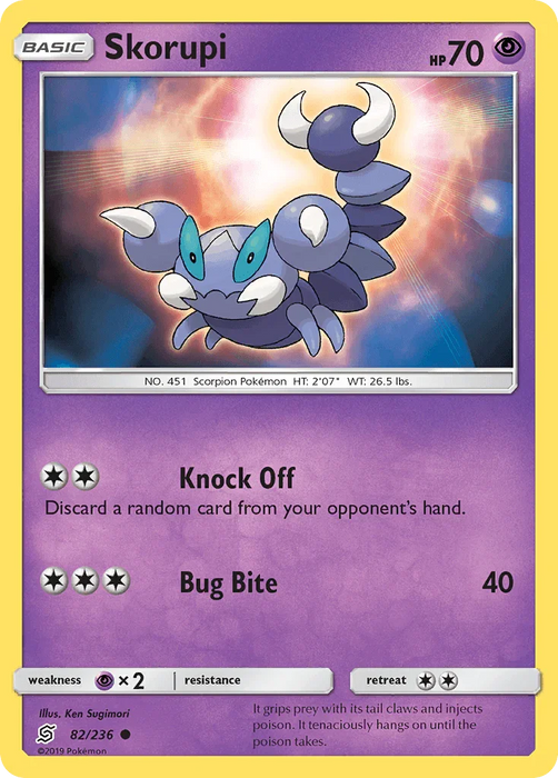 Skorupi (82/236) [Sun & Moon: Unified Minds] - for just $0.10! 