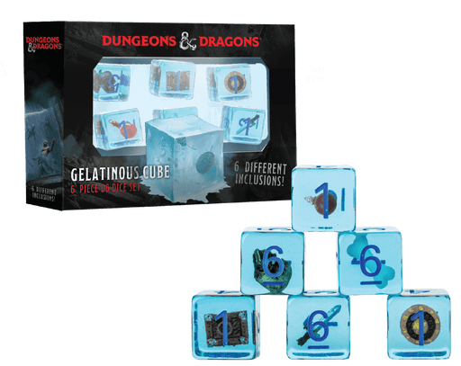 D&D Gelatinous Cube 6-Pack - for just $24.99! 