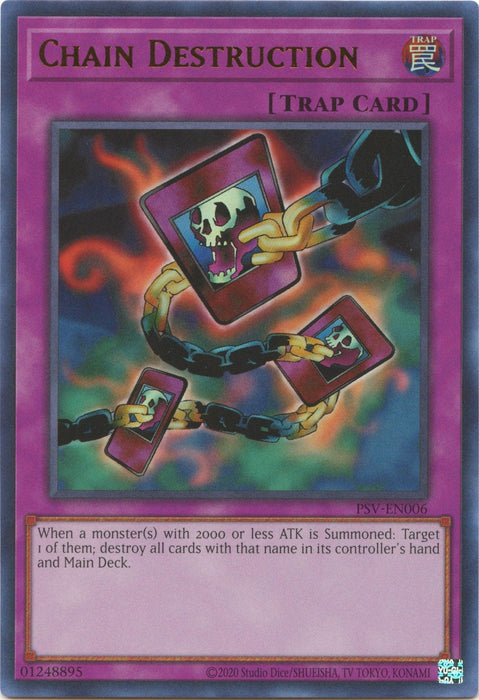Chain Destruction (25th Anniversary) [PSV-EN006] Ultra Rare - for just $1.60! 