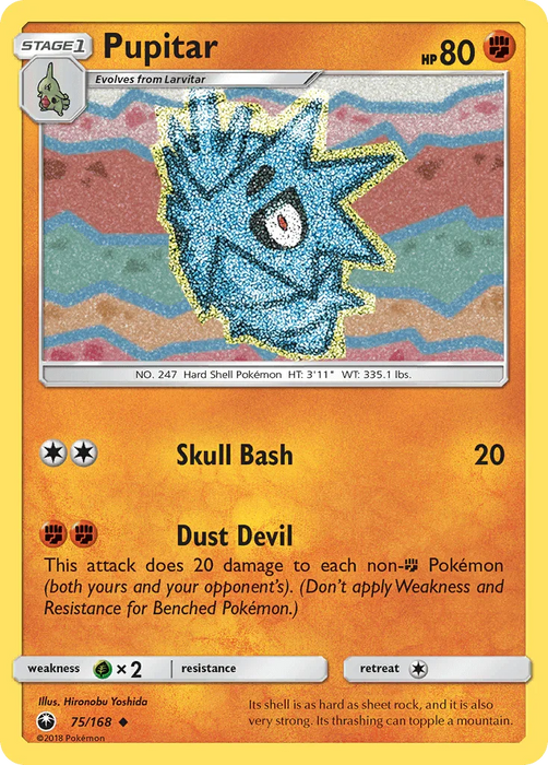 Pupitar (75/168) [Sun & Moon: Celestial Storm] - for just $0.15! 