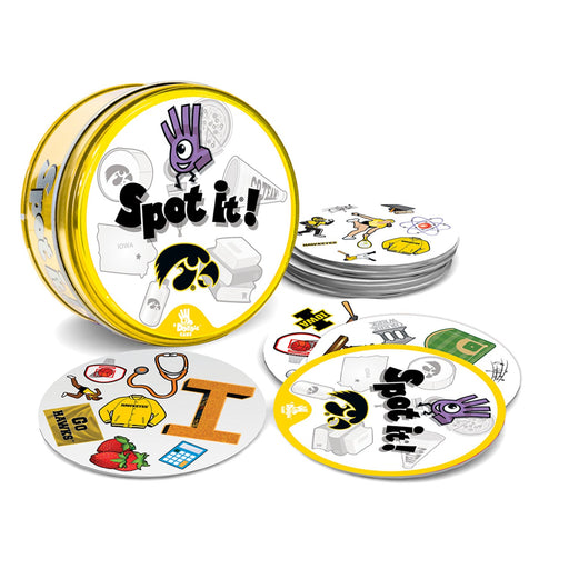 Iowa Hawkeyes Spot It! Card Game - Premium Card Games - Just $12.99! Shop now at Retro Gaming of Denver