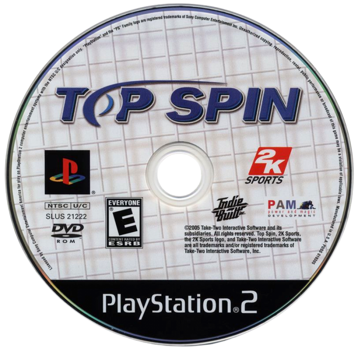 Top Spin – PlayStation 2 (PS2) - for just $3.99! 