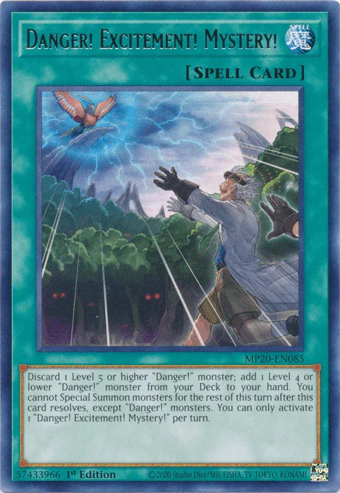 Danger! Excitement! Mystery! [MP20-EN085] Rare - for just $0.10! 