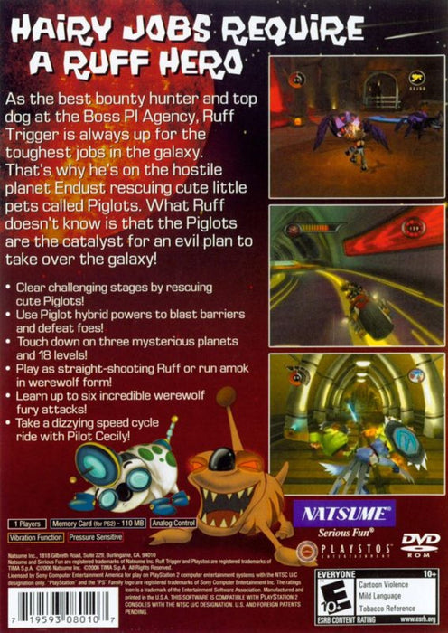 Ruff Trigger the Vanocore Conspiracy – PlayStation 2 (PS2) - for just $0! 