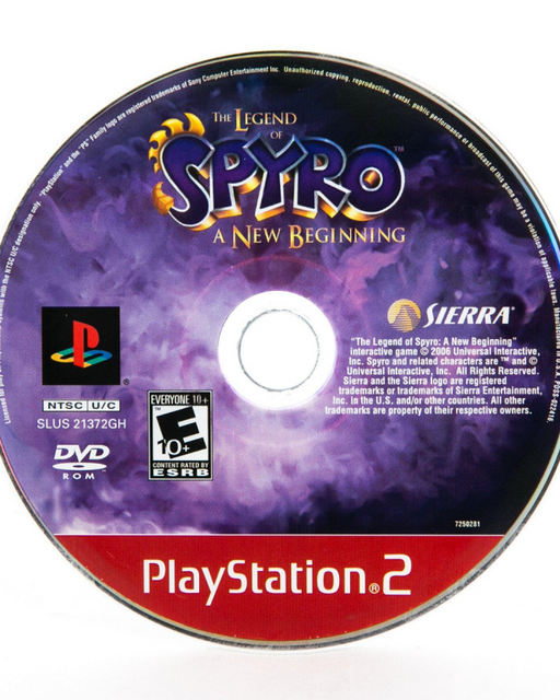 The Legend of Spyro: A New Beginning [Greatest Hits] – PlayStation 2 (PS2) - for just $0! 