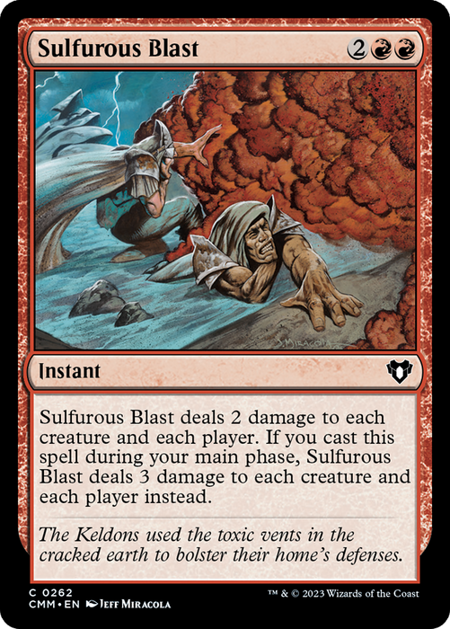 Sulfurous Blast (CMM-262) - Commander Masters - for just $0.05! 