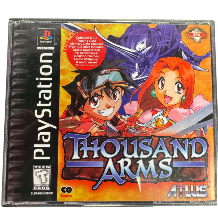 Thousand Arms [Complete In Box] – PlayStation 1 (PS1) - for just $216.99! 