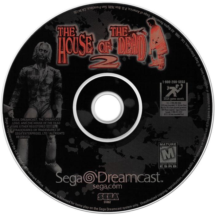 The House of the Dead 2 – Sega Dreamcast (DC) - for just $0! 