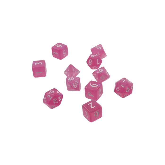 Ultra PRO: 11-Dice Set - Eclipse (Hot Pink) - Just $9.95! Shop now at Retro Gaming of Denver