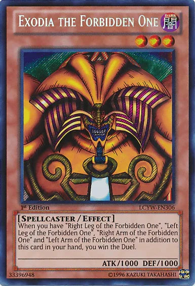 Exodia the Forbidden One [LCYW-EN306] Secret Rare - for just $5.20! 
