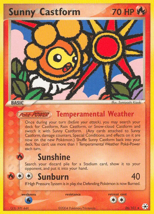 Sunny Castform (26/101) [EX: Hidden Legends] - for just $2.25! 