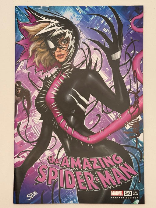 [Signed by Nathan Szerdy] AMAZING SPIDER-MAN #50 UNKNOWN COMICS NATHAN SZERDY EXCLUSIVE VAR - for just $25! 