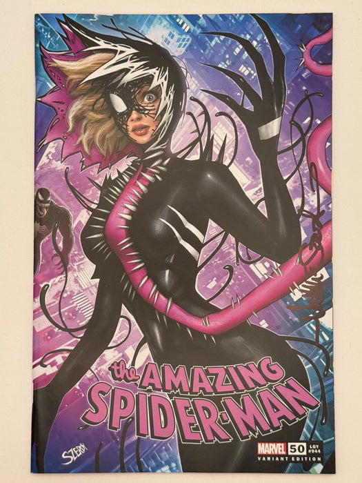 [Signed by Nathan Szerdy] AMAZING SPIDER-MAN #50 UNKNOWN COMICS NATHAN SZERDY EXCLUSIVE VAR - for just $25! 